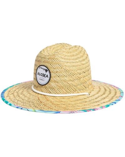 Hurley Lahaina Straw Sun Hat - Metallic