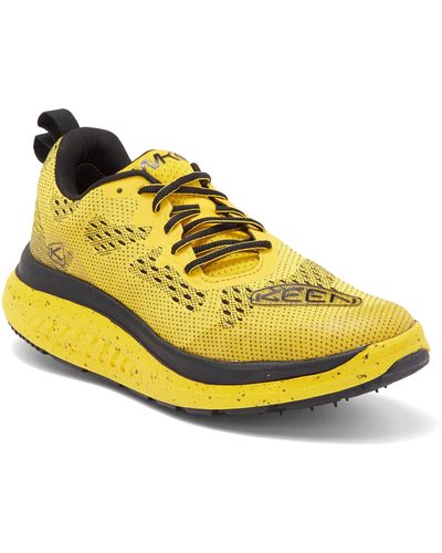 Keen Wk400 Walking Sneaker - Yellow