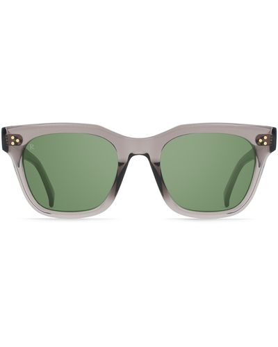 Raen Huxton 51mm Square Sunglasses - Green