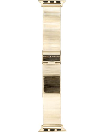Rebecca Minkoff Mesh 20mm Apple Watch® Watchband - Metallic
