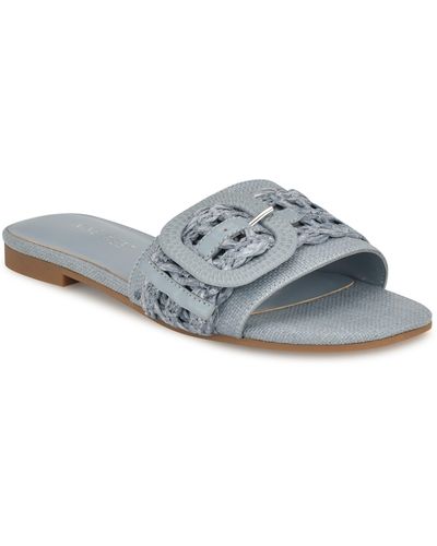 Nine West Horaey Slide Sandal - Gray