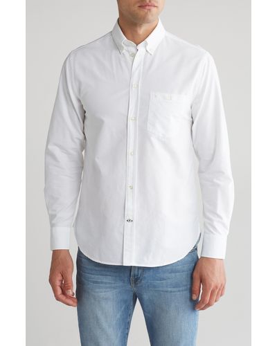 7 For All Mankind Oxford Button-down Shirt - White