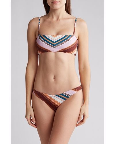 Maaji Bayadere Stripe Two-piece Swimsuit - Brown
