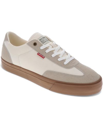 Levi's Lux Vulc Lace Up Sneakers - White