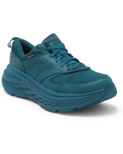 Hoka One One Gender Inclusive Bondi L Waterproof Gore-tex® Sneaker - Blue