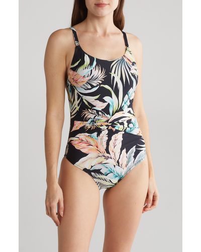 Jantzen Mio One Piece Swimsuit - Blue