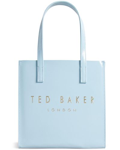 Ted Baker Crinion Faux Leather Tote - Blue