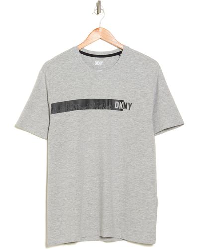 DKNY Bennie Graphic T-shirt - Gray