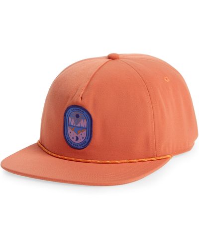 COTOPAXI Day And Night Heritage Rope Hat - Orange