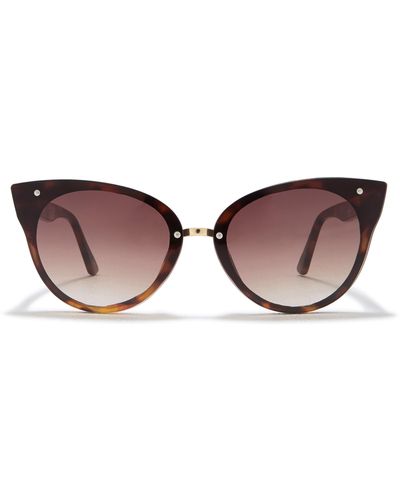 Vince Camuto Cat Eye Sunglasses - Brown
