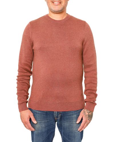 VELLAPAIS Vello Crewneck Sweater - Red