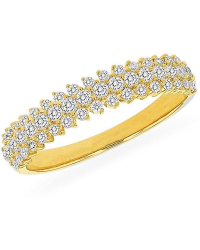 Ron Hami 14k Gold Diamond Band Ring - Multicolor