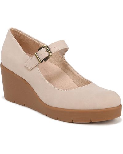 SOUL Naturalizer Adore Mary Jane Wedge - Natural