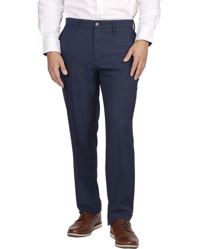 Tailorbyrd Tailored Dress Pant - Blue