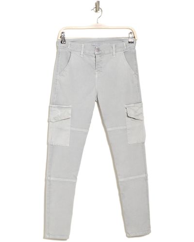 Bliss and Mischief Basquiat Stretch Cargo Pant In Pigment Pale Gray At Nordstrom Rack