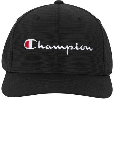 Champion Woods Flexfit Baseball Cap In Black At Nordstrom Rack