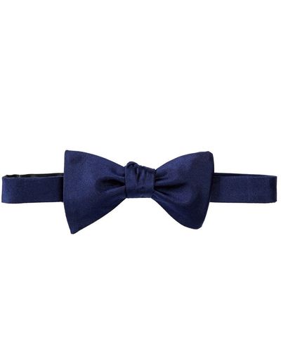 Nordstrom Dover Silk Bow Tie - Blue