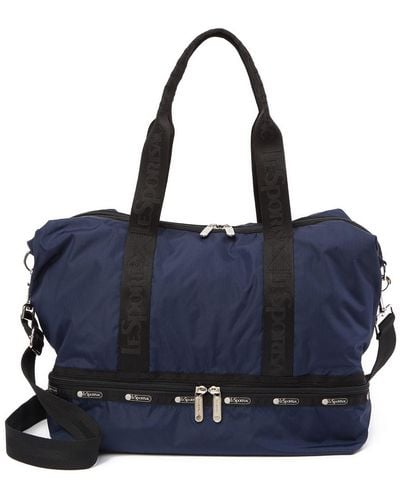 LeSportsac Dakota Medium Deluxe Overnight Bag - Blue