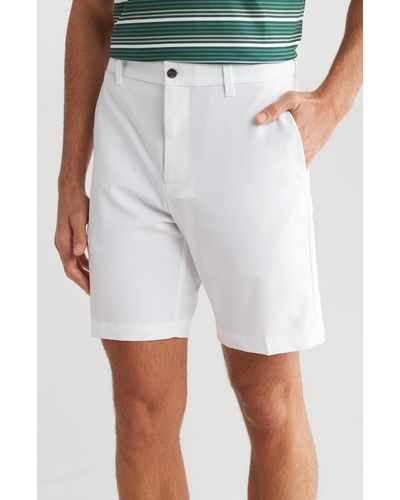 Callaway Golf® Callaway Golf 9" Flat Front Shorts - White
