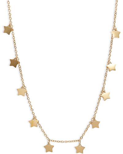 THE KNOTTY ONES Stars Charm Necklace - Metallic