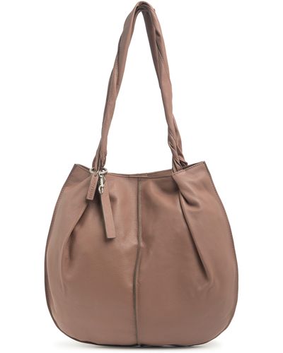 Lucky Brand Coran Leather Crossbody Bag In Topanga Tan Pebble Leather At  Nordstrom Rack in Brown