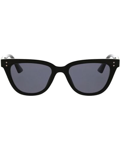 BCBGMAXAZRIA 52mm Flat Top Cat Eye Sunglasses - Black