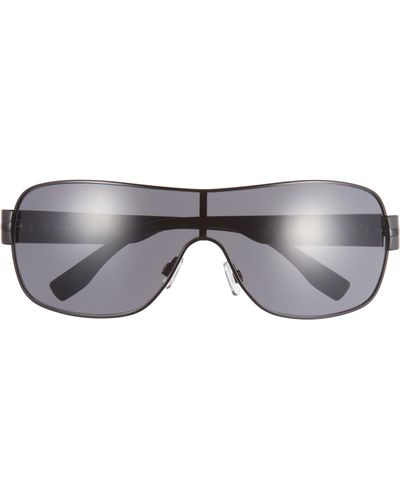 Vince Camuto 132mm Shield Sunglasses - Gray