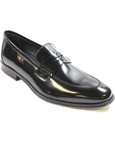 VELLAPAIS Fermo Penny Loafer - Black