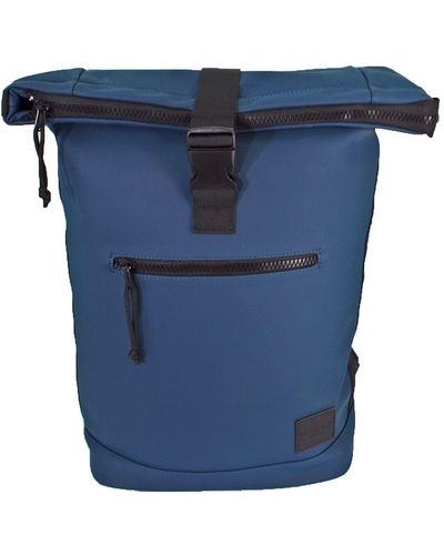 Duchamp Roll Top Backpack - Blue