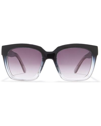 Vince Camuto 65mm Square Sunglasses In Black Gray At Nordstrom Rack