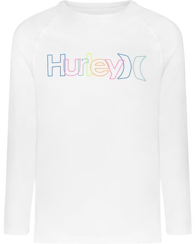 Hurley Crossover Long Sleeve Graphic T-shirt - White
