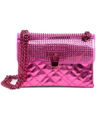 Kurt Geiger Mini Brixton Lock Shoulder Bag - Pink