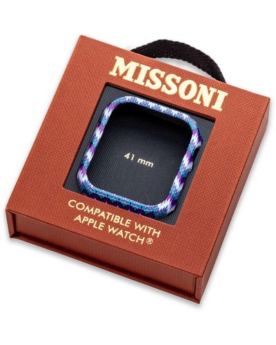 Missoni Zigzag 41mm Apple Watch® Cover - Blue