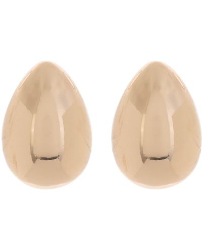 Halogen® Droplet Stud Earrings - Natural