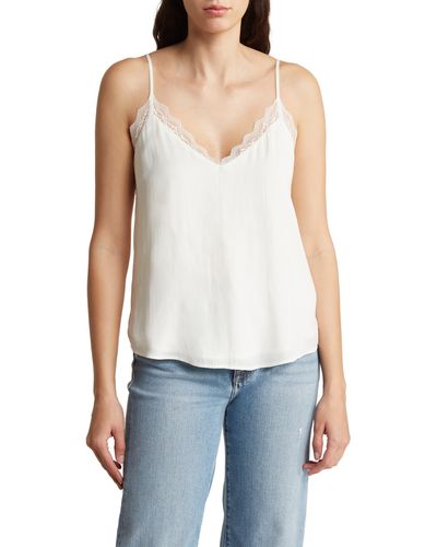 Melrose and Market Lace Cami - White