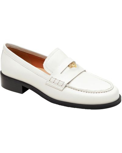 Lisa Vicky Gambit Penny Loafer - White