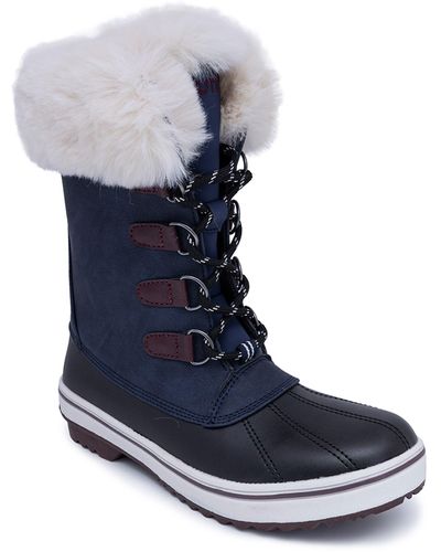 Nautica Aalilah Cold Weather Booties Rain Boots in Purple Lyst