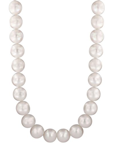 Effy 925 Sterling Silver Freshwater 10mm Pearl Necklace - White