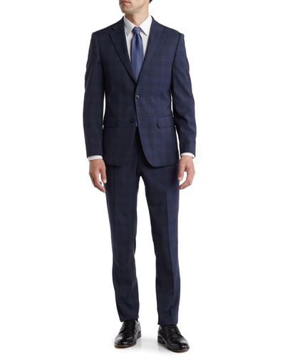 Tommy Hilfiger Classic Wool Blend Suit - Blue