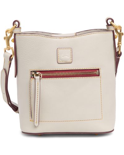 Dooney & Bourke Small Ridley Leather Crossbody Bag - White