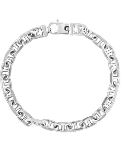 Effy Sterling Silver Mariner Chain Bracelet - White