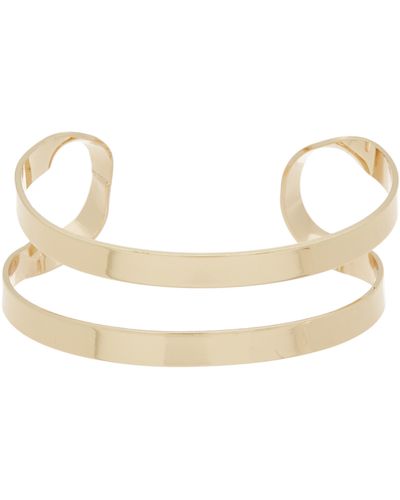 Nordstrom Ribbon Cuff Bracelet - White