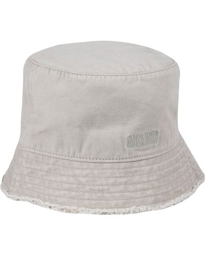 AllSaints Frayed Edge Bucket Hat - White