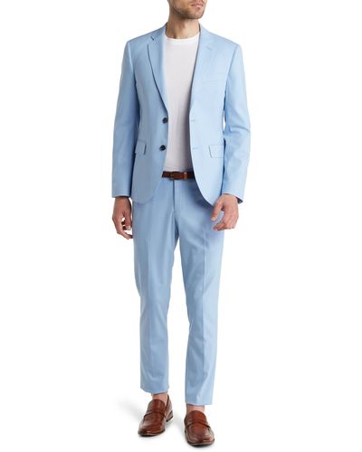 Nordstrom Extra Trim Fit Suit - Blue