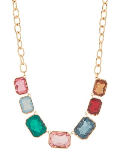 Nordstrom Multicolor Crystal Frontal Necklace