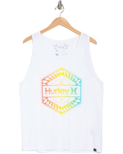 Hurley Everyday Washed Cotton Tank - White