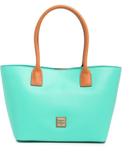 Dooney & Bourke Small Russel Two-tone Tote Bag - Blue