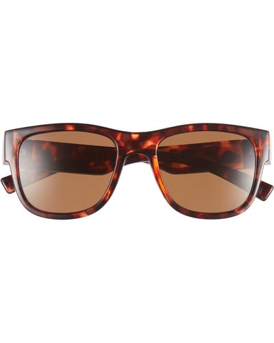 Vince Camuto 54mm Square Sunglasses - Brown
