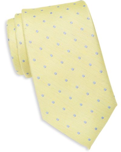 Tommy Hilfiger Dot Tie - Yellow