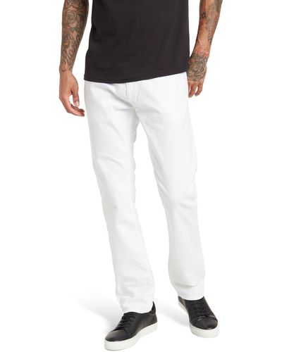 Mavi Marcus Slim Straight Jeans - White
